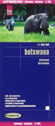 Botswana térkép Reise 1: 1 000 000 (2014)