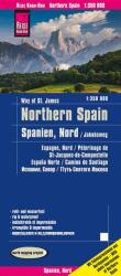 Észak-Spanyolország, Szent Jakab-út térkép - Spanien Nord, Jakobsweg (2014)