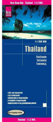Thaiföld térkép - Reise 2024 (2015)