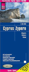 Ciprus térkép (2015)