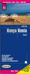 Kenya térkép Reise 1: 950 000 (2016)