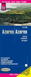 Azori szigetek - autóstérkép (2017)