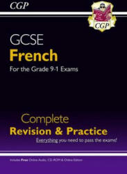 GCSE French Complete Revision & Practice (with CD & Online Edition) - Grade 9-1 Course - CGP Books (ISBN: 9781782945369)