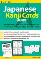 Japanese Kanji Cards Kit Volume 1 - Alexander Kask (2017)