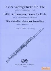 Kis előadási darabok fuvolára (ISBN: 9790080027912)