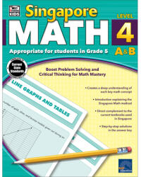 Singapore Math Level 4 A & B - Thinking Kids (ISBN: 9781483813219)