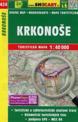 SHOcart 424 Óriás-hegység - Krkonose turistatérkép (ISBN: 9788072247028)