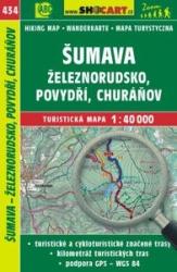 SC 434. Sumava turista térkép, Šumava térkép - Železnorudsko - Povydri - Churánov turistatérkép Shocart 1: SC 40 000 2017 (ISBN: 9788072247127)