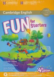 Fun for Starters 4th Edition Student's Book with Online Activities with Audio and Home Fun Booklet 2 (ISBN: 9781316617465)