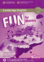 Fun for Movers 4th Edition Teacher's Book with Downloadable Audio (ISBN: 9781316617557)