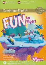 Fun for Flyers 4th Edition Student's Book with Online Activities with Audio and Home Fun Booklet 6 (ISBN: 9781316617588)