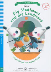 Asop: Die Stadtmaus und die Landmaus - Erste Eli Lektüren Niveau 3 (ISBN: 9788853622969)