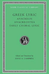 Greek Lyric (ISBN: 9780674991583)
