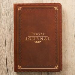 Prayer Journal Lux-Leather W/ Scripture/Prayers - Christian Art Gifts (ISBN: 9781432114831)