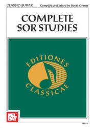 Complete Sor Studies for Guitar - David Grimes (ISBN: 9781562229474)