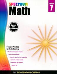 Spectrum Math Workbook Grade 7 (ISBN: 9781483808758)