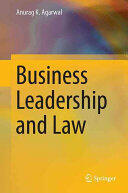 Business Leadership and Law (ISBN: 9788132236801)