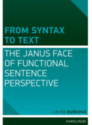 From Syntax to Text - Libuše Dušková (ISBN: 9788024628790)