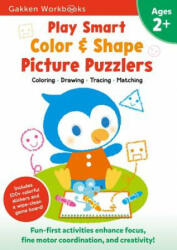 Play Smart Color and Shape Puzzlers 2+ - Gakken (ISBN: 9784056300246)