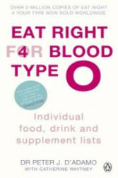 Eat Right for Blood Type O - Peter J. D´Adamo (2011)