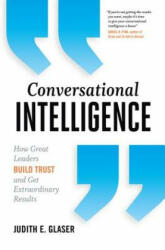 Conversational Intelligence - Judith E. Glaser (ISBN: 9781937134679)
