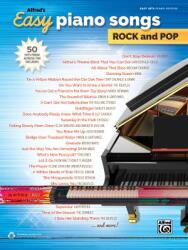 Alfred's Easy Piano Songs -- Rock Pop: 50 Hits from Across the Decades (ISBN: 9781470627560)