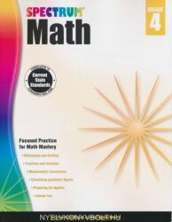 Spectrum Math Workbook, Grade 4 - Spectrum (ISBN: 9781483808727)