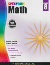 Spectrum Math Workbook, Grade 8 (ISBN: 9781483808765)