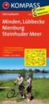 3036. Minden, Lübbecke, Nienburg, Steinhuder Meer kerékpáros térkép 1: 70 000 Fahrradkarten (2012)