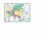 Harta fizica si politica Asia - A4 (ISBN: 9789733033325)