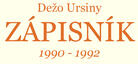Zápisník 1990 - 1992 (2017)