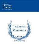 Lingua Latina - Teacher's Materials/Key - Hans Henning Orberg (ISBN: 9781585100743)