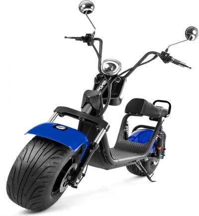 A chopper elektromos roller célja, hogy nagyobb kényelmet biztosítson az utazás során. A chopper elektromos roller célja, hogy nagyobb kényelmet biztosítson az utazás során.