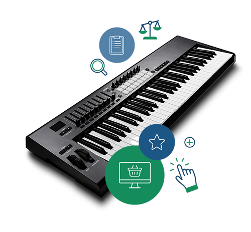 Pъководство за пазаруване на Дигитално пиано