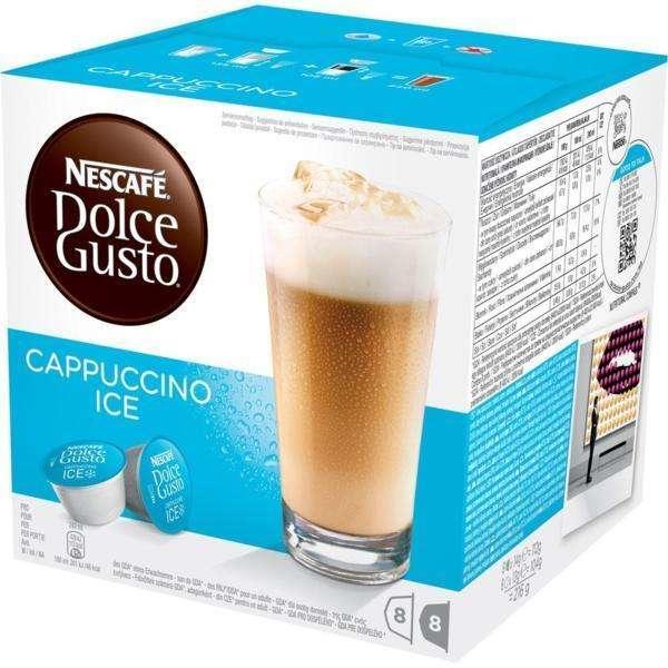 Vásárlás: NESCAFÉ Dolce Gusto Cappuccino Ice (16) Kávégép kapszula,  kávépárna árak összehasonlítása, Dolce Gusto Cappuccino Ice 16 boltok