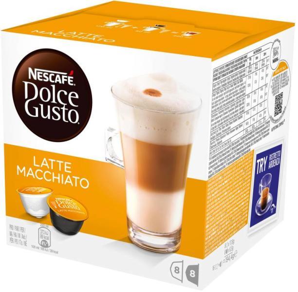 Vásárlás: NESCAFÉ Dolce Gusto Latte Macchiato (16) Kávégép kapszula,  kávépárna árak összehasonlítása, Dolce Gusto Latte Macchiato 16 boltok
