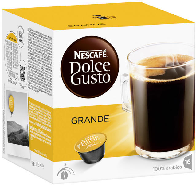 Vásárlás: NESCAFÉ Dolce Gusto Grande Aroma (16) Kávégép kapszula, kávépárna  árak összehasonlítása, Dolce Gusto Grande Aroma 16 boltok