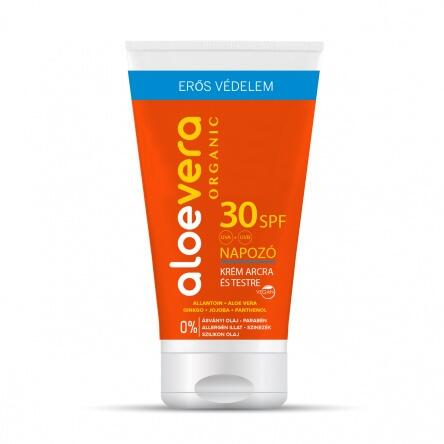 Aloe Vera napozó krém SPF 30 150ml