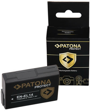 PATONA Protect akkumulátor / akku teljesen dekódolt Nikon EN-EL14 Coolpix  P7800 P7 - Patona Protect (PT-11975) vásárlás, olcsó Fényképező, kamera  akkumulátor árak, akciók