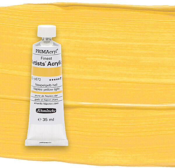 Vásárlás: Schmincke PRIMAcryl akrilfesték, 35 ml - 672, naples yellow light  Akrilfesték árak összehasonlítása, PRIMAcryl akrilfesték 35 ml 672 naples  yellow light boltok