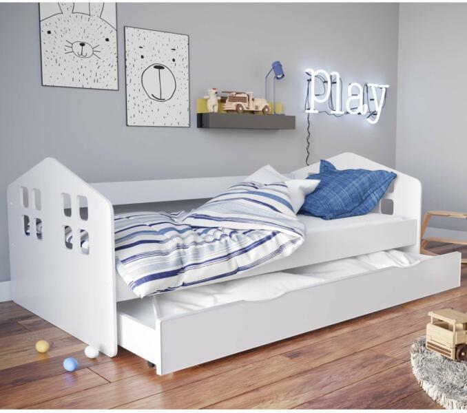 Vásárlás: Kocot Kids Kacper Ifjúsági ágy ágyneműtartóval és matraccal -  fehé Gyerekágy árak összehasonlítása, Kacper Ifjúsági ágy ágyneműtartóval  és matraccal fehé boltok