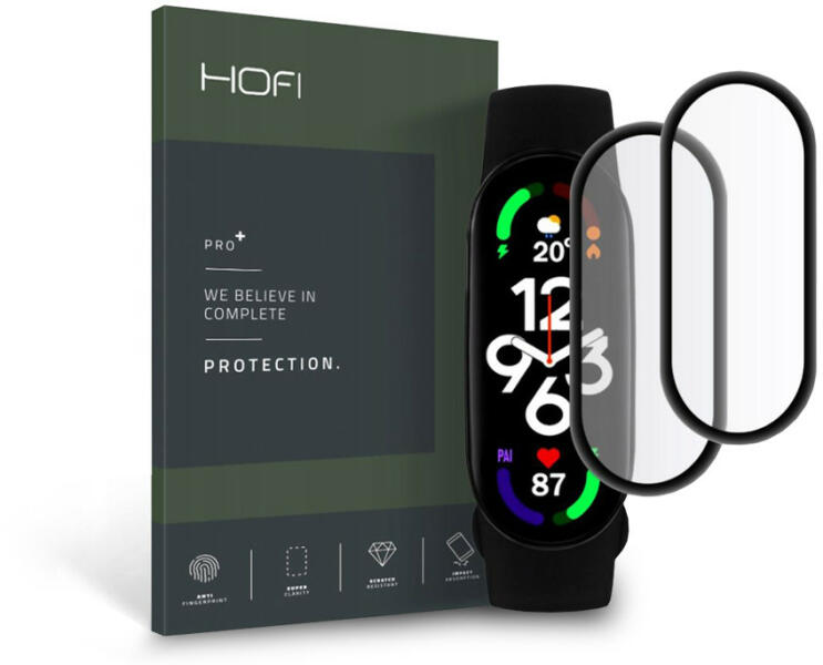 Vásárlás: HOFI Hybrid Pro+ Glass üveg képernyővédő fólia - Xiaomi Mi Smart  Band 7 - 2 db/csomag - black (FN0405) Sportóra, okosóra kiegészítő árak  összehasonlítása, Hybrid Pro Glass üveg képernyővédő fólia Xiaomi