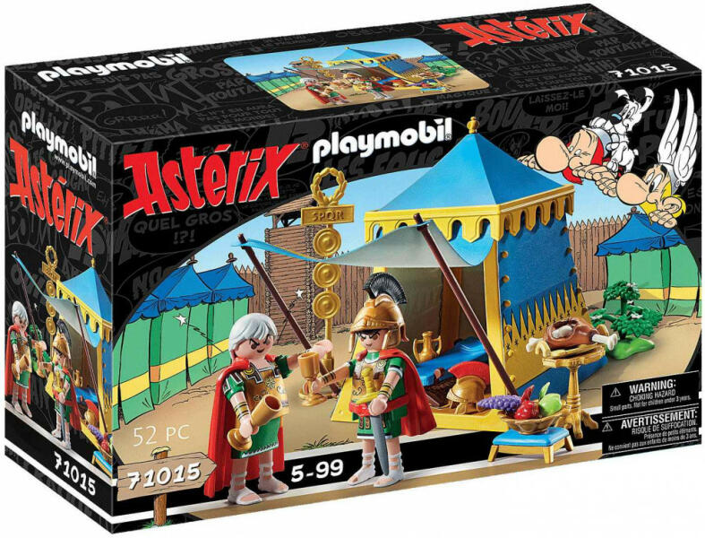 Vásárlás: Playmobil Asterix és Obelix - Római tábornokok sátra (71015)  Playmobil árak összehasonlítása, Asterix és Obelix Római tábornokok sátra  71015 boltok
