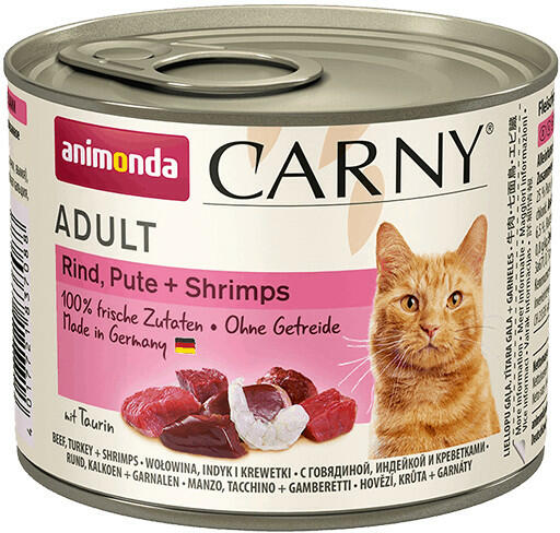 Carny Adult beef, turkey & shrimp 200 g