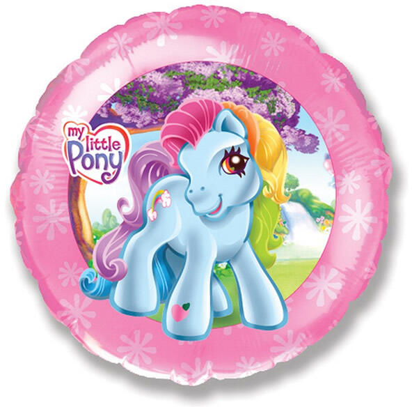 Fólia lufi, kerek, My Little Pony, 45cm 'Circle
