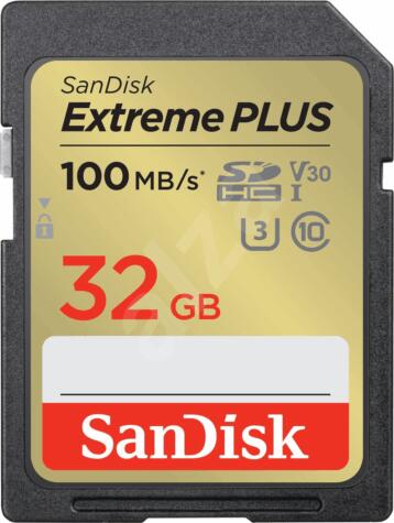 Extreme Plus SDHC 32GB UHS-I (SDSDXWT-032G-GNCIN)