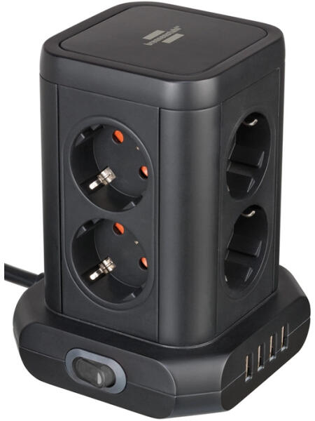 8 Plug + 4 USB 2 m Switch (1153560000)