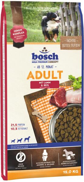 Vásárlás: bosch Bosch száraz kutyaeledel, Bárány és rizs, 15 Kg Kutyatáp  árak összehasonlítása, Bosch száraz kutyaeledel Bárány és rizs 15 Kg boltok