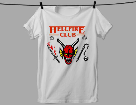 Vásárlás: Stranger Things- Hellfire club-póló Női póló árak  összehasonlítása, Stranger Things Hellfire club póló boltok