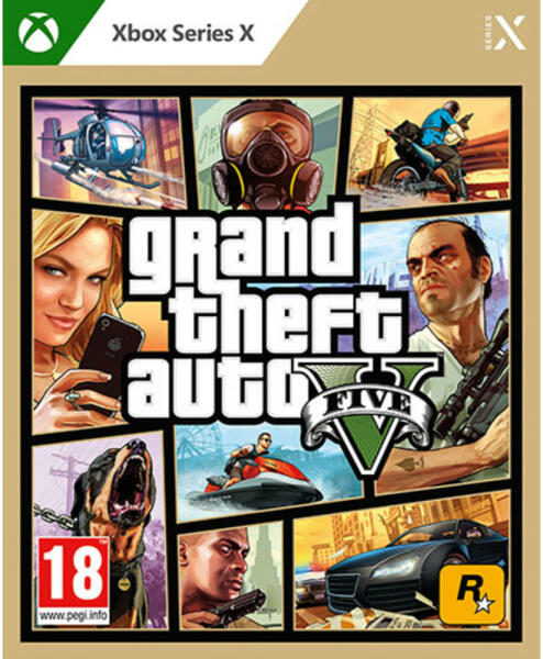 Vásárlás: Rockstar Games Grand Theft Auto V (Xbox Series X/S) Xbox Series X/ S játék árak összehasonlítása, Grand Theft Auto V Xbox Series X S boltok
